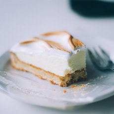 Cheesecake "Citron Meringué"