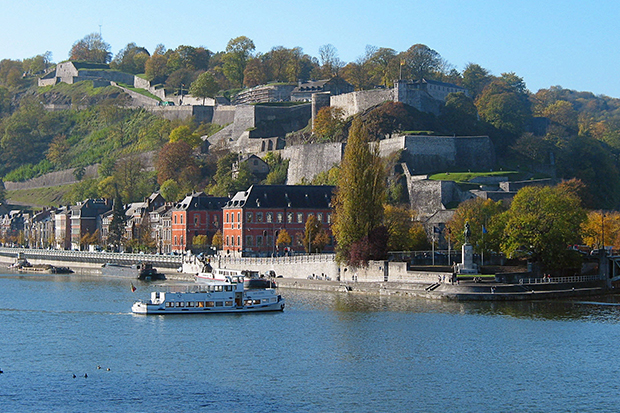 Photo de la citadelle de Namur.